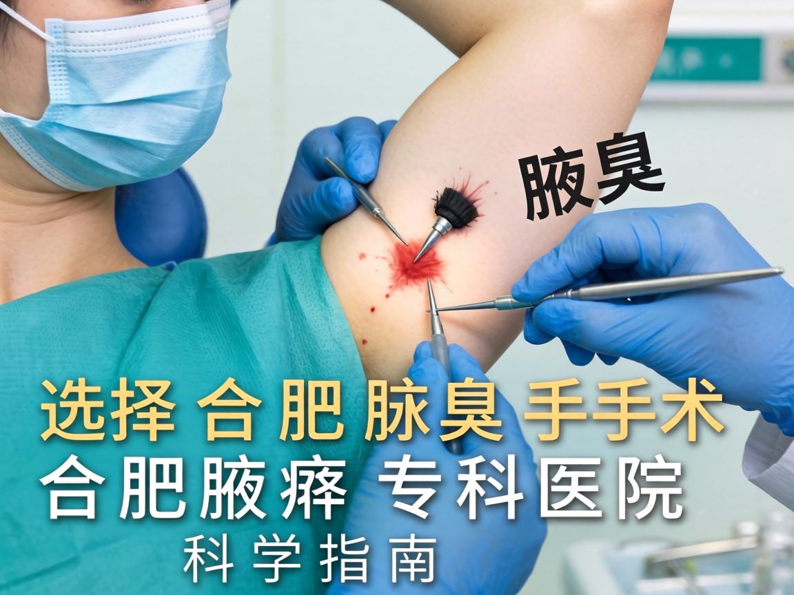 选择合肥腋臭手术医院，合肥腋臭专科医院的科学指南