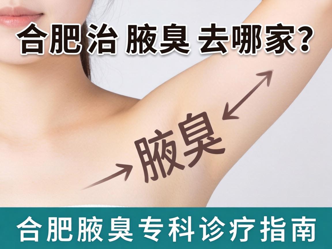 合肥治腋臭去哪家？合肥腋臭专科诊疗指南