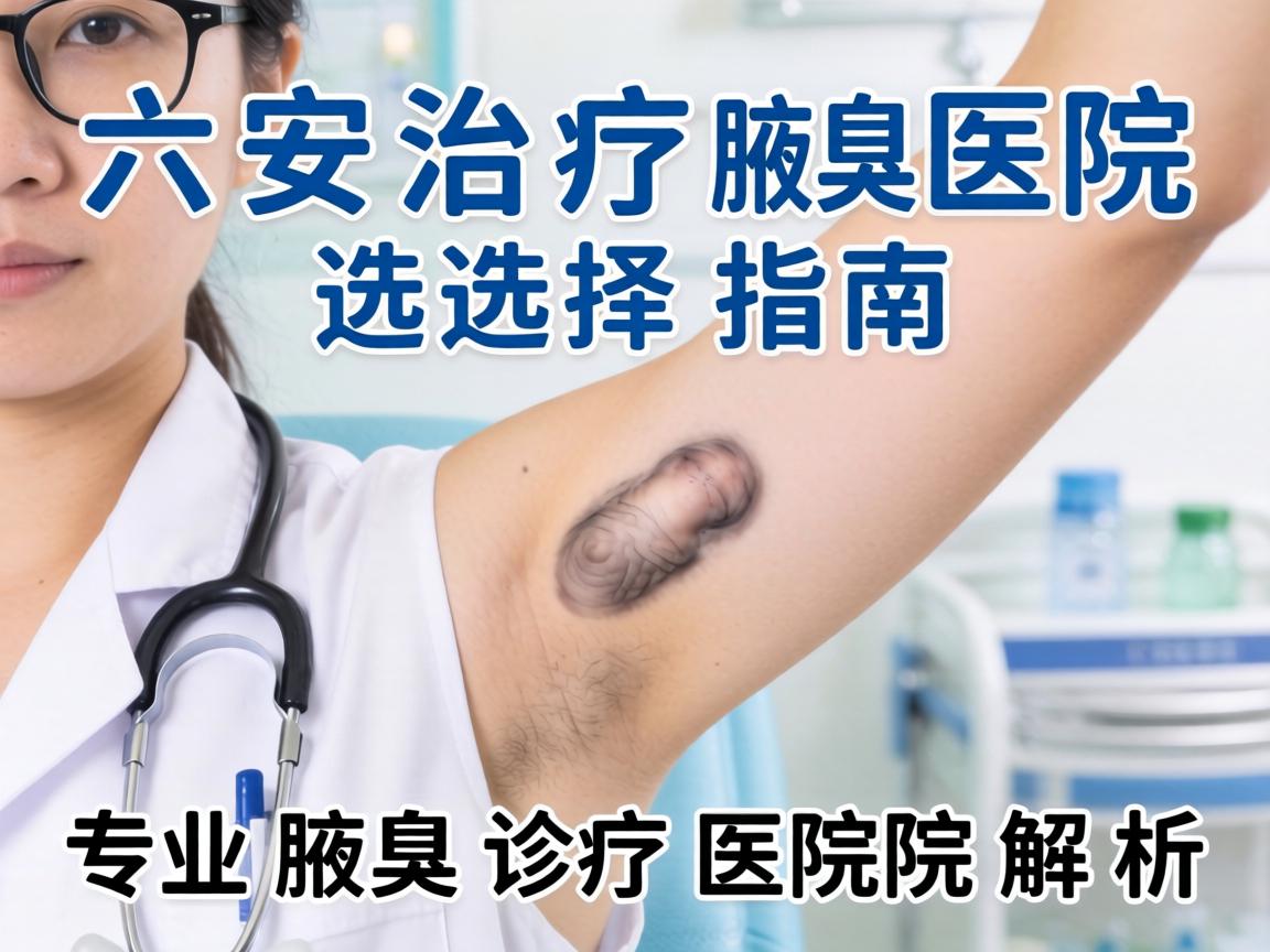 六安治疗腋臭医院选择指南，专业腋臭诊疗医院解析