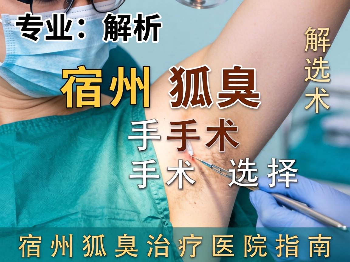 专业解析，宿州狐臭手术选择 宿州狐臭治疗医院指南