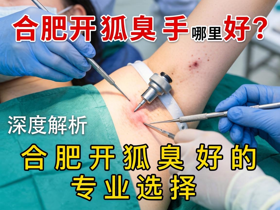 合肥开狐臭手术哪里好？深度解析合肥开狐臭好的专业选择