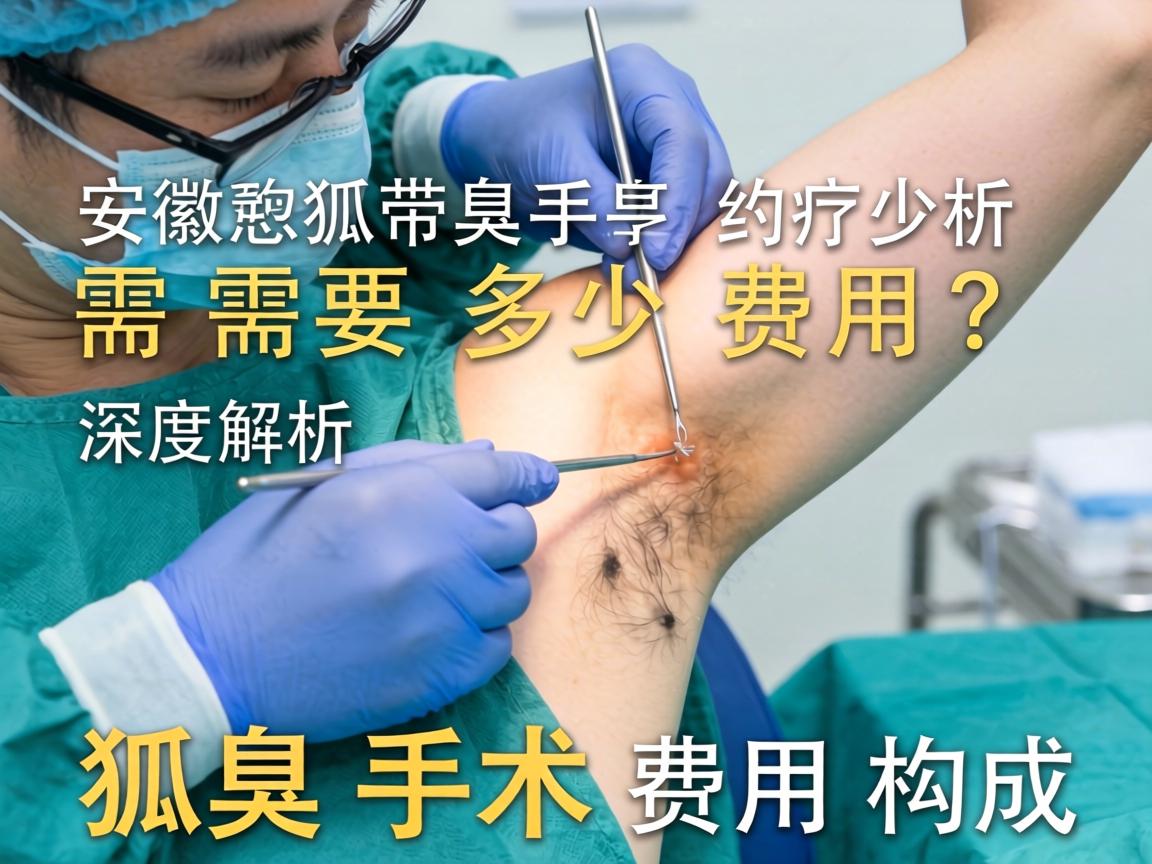 安徽狐臭手术需要多少费用？深度解析狐臭手术费用构成