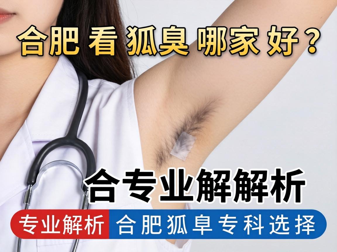 合肥看狐臭哪家好？专业解析合肥狐臭专科选择