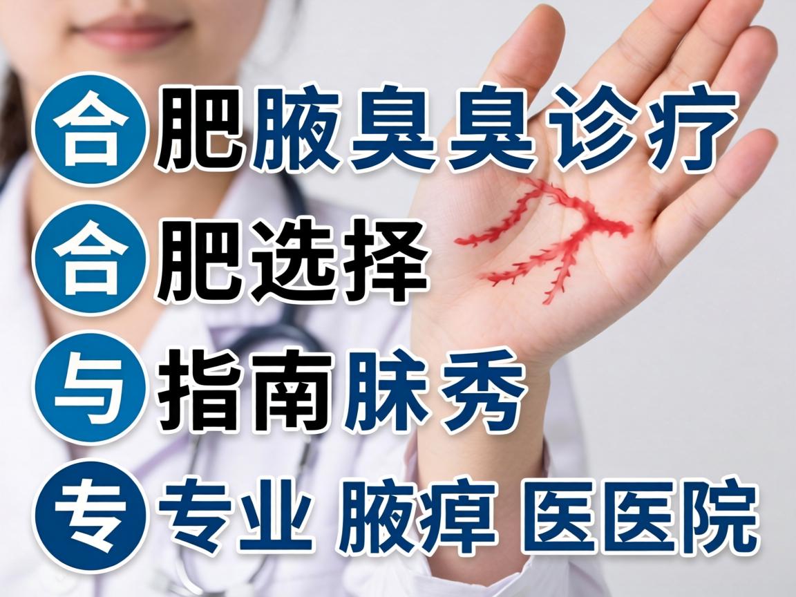 合肥腋臭诊疗选择指南，解析合肥腋秀与专业腋臭医院