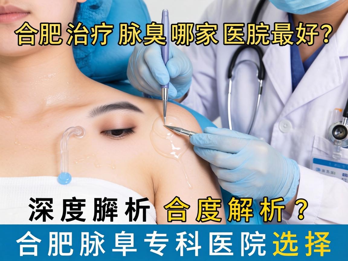 合肥治疗腋臭哪家医院最好？深度解析合肥腋臭专科医院选择