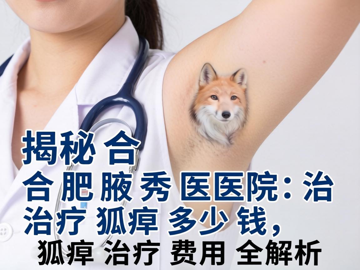 揭秘合肥腋秀医院治疗狐臭多少钱，狐臭治疗费用全解析