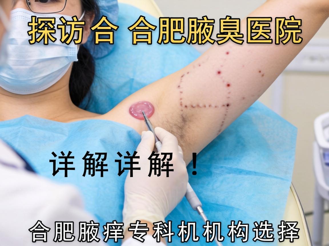 探访合肥腋臭医院，详解合肥腋臭专科机构的选择