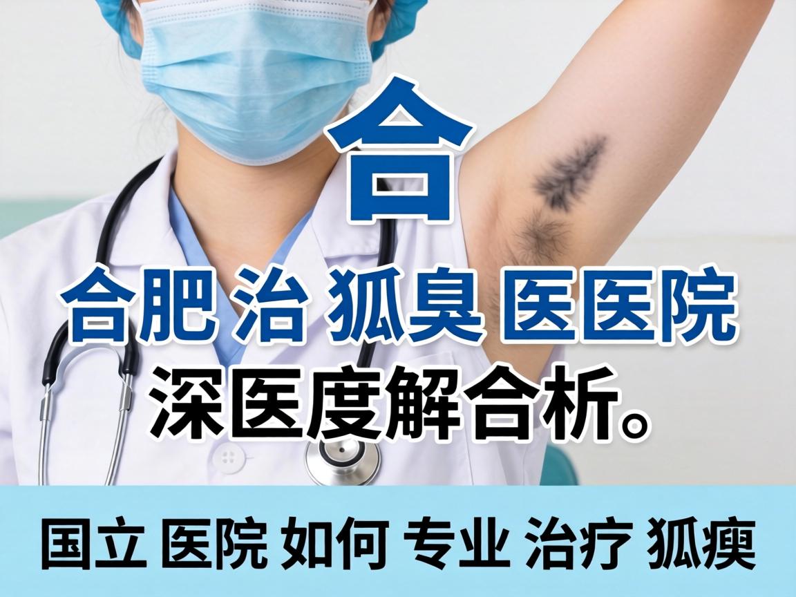 合肥治狐臭医院深度解析，国立医院如何专业治疗狐臭