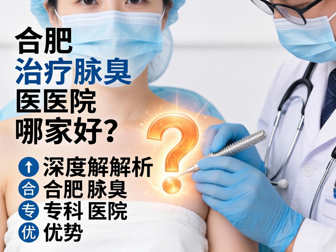 合肥治疗腋臭医院哪家好？深度解析合肥腋臭专科医院优势