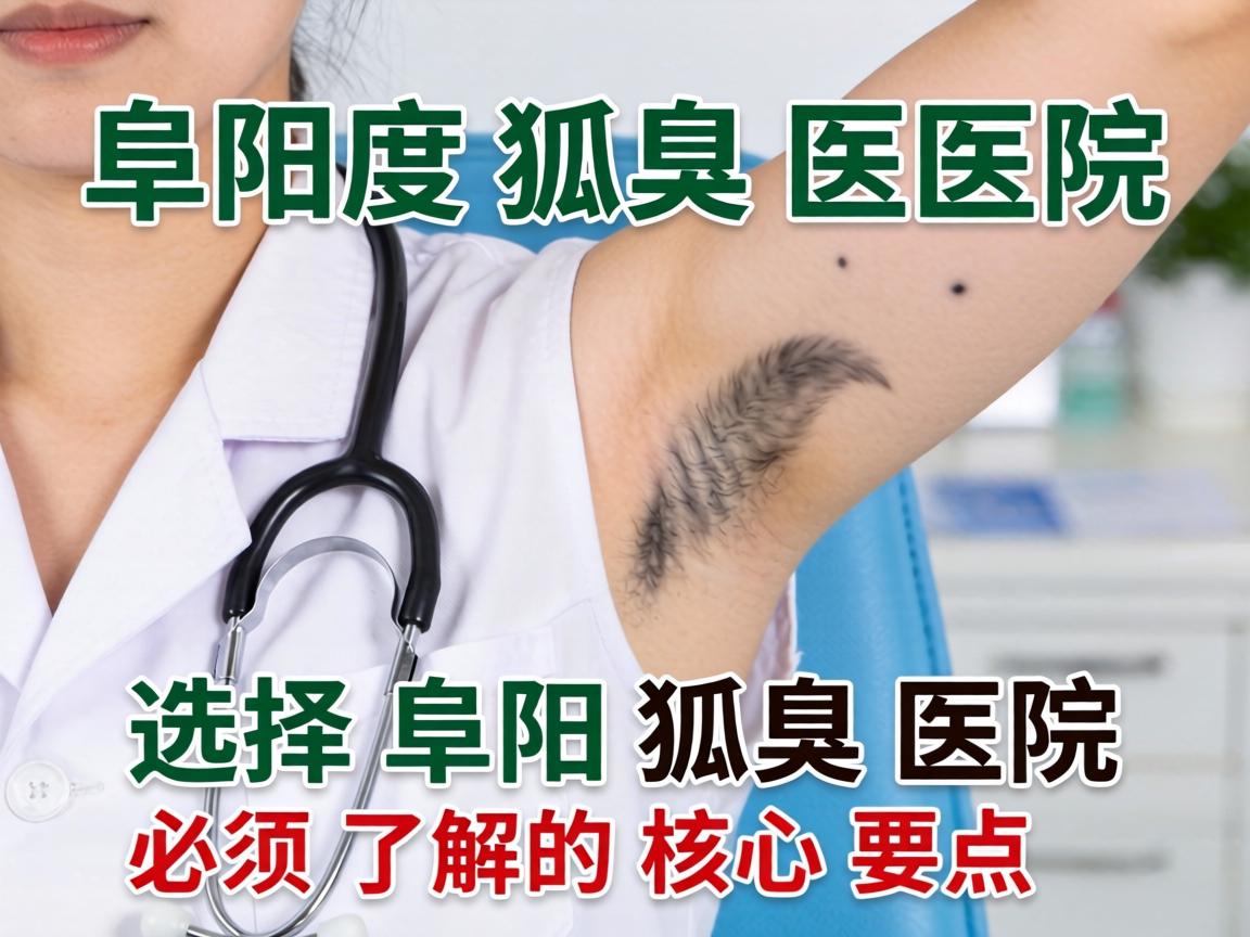 阜阳狐臭医院深度解析，选择阜阳狐臭医院必须了解的核心要点