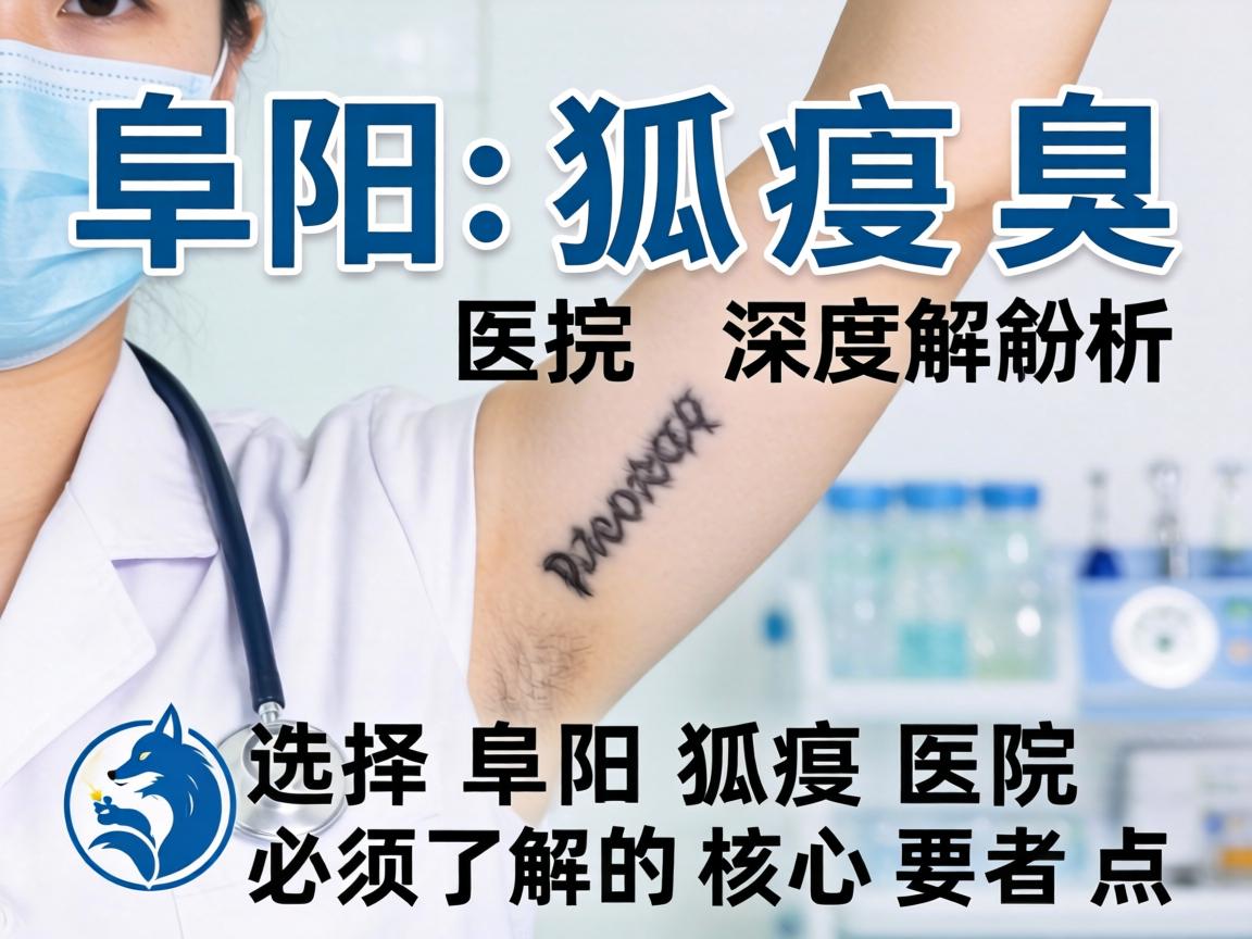 阜阳狐臭医院深度解析，选择阜阳狐臭医院必须了解的核心要点