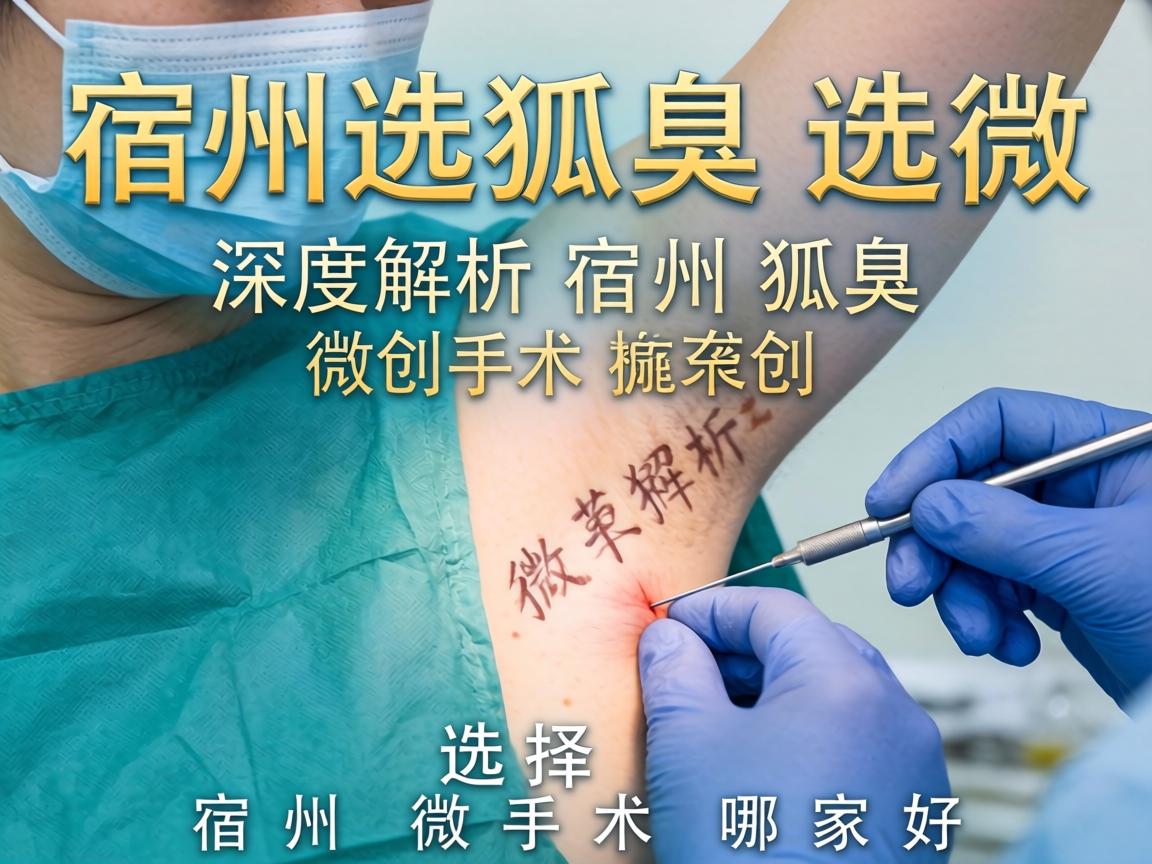 宿州狐臭微创手术选择指南,深度解析宿州狐臭微创手术哪家好 宿州狐臭微创手术选择指南,深度解析宿州狐臭微创手术哪家好