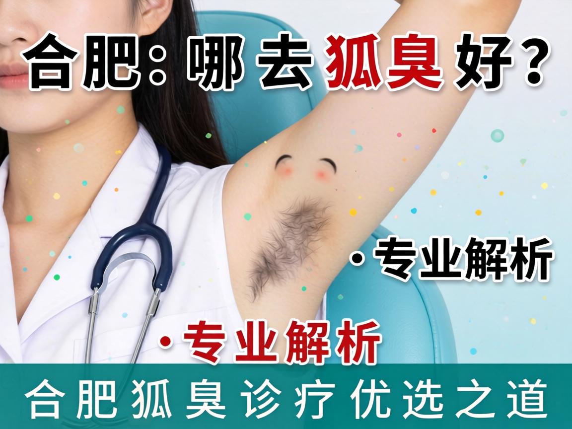 合肥哪去狐臭好？专业解析合肥狐臭诊疗优选之道