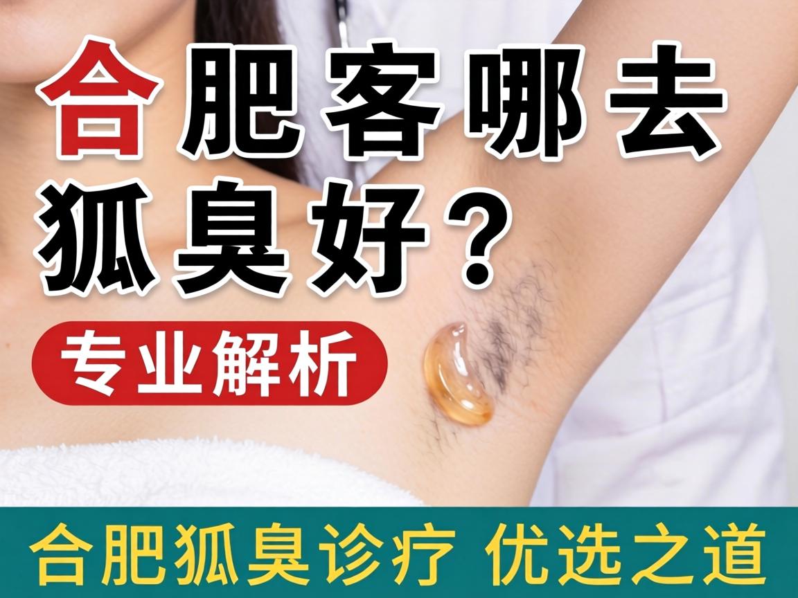 合肥哪去狐臭好？专业解析合肥狐臭诊疗优选之道