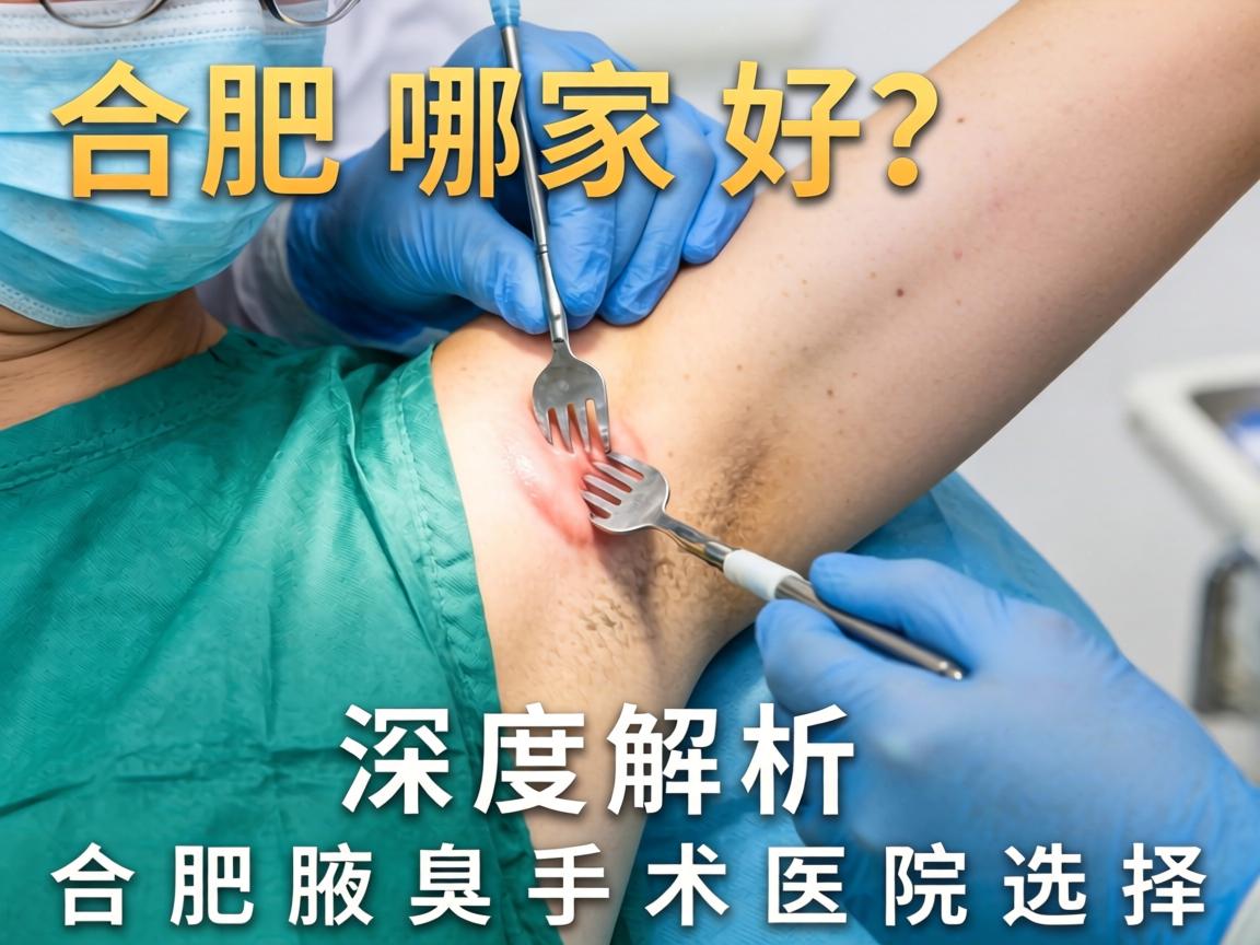 合肥腋臭手术哪家好？深度解析合肥腋臭手术医院选择