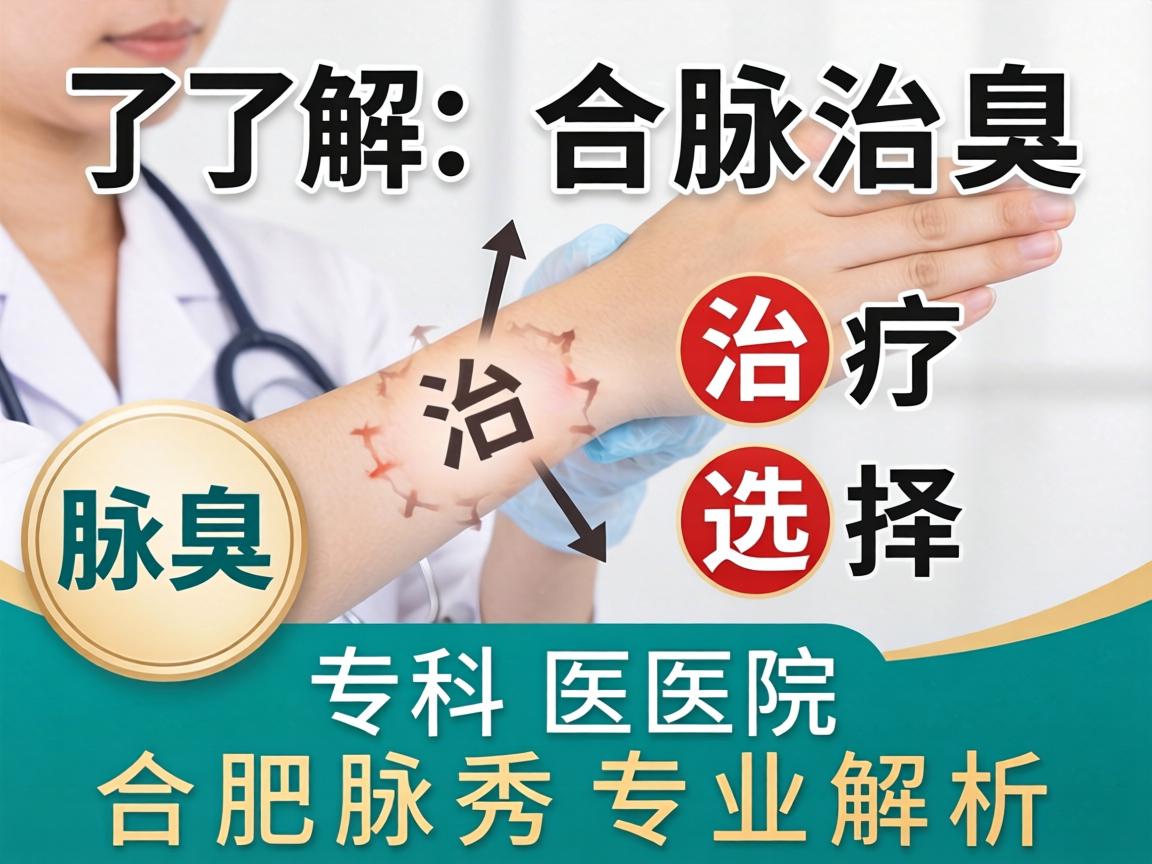 了解腋臭治疗选择 腋臭专科医院合肥腋秀专业解析