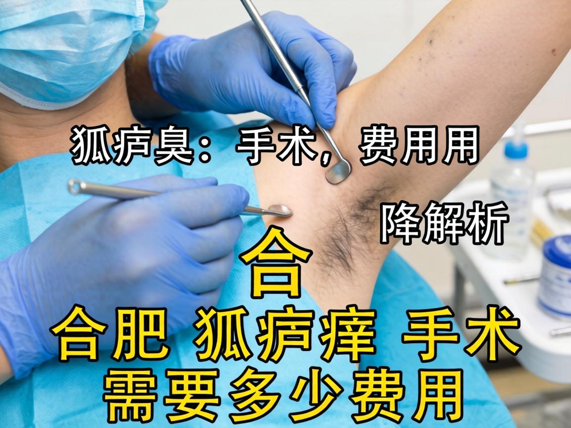 狐臭手术费用解析，合肥狐臭手术需要多少费用