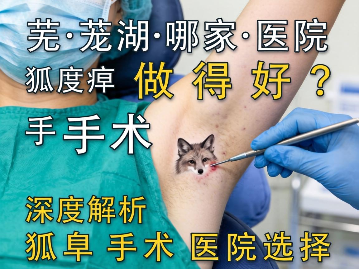 芜湖哪家医院狐臭手术做得好?深度解析狐臭手术医院选择 芜湖哪家医院狐臭手术做得好?深度解析狐臭手术医院选择