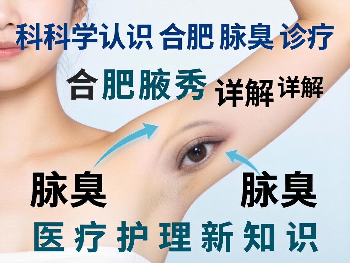 科学认识合肥腋臭诊疗，合肥腋秀详解腋臭医疗护理新知识