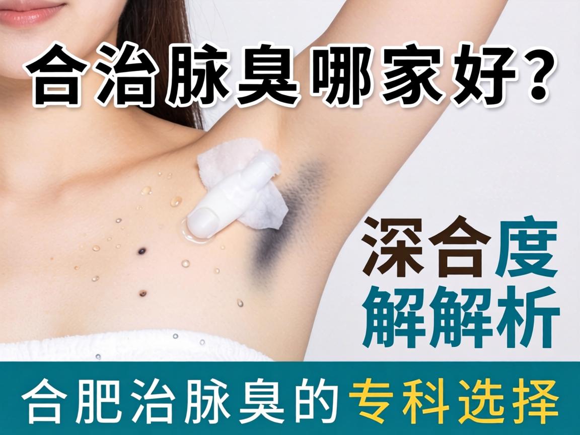 合肥治腋臭哪家好？深度解析合肥治腋臭的专科选择