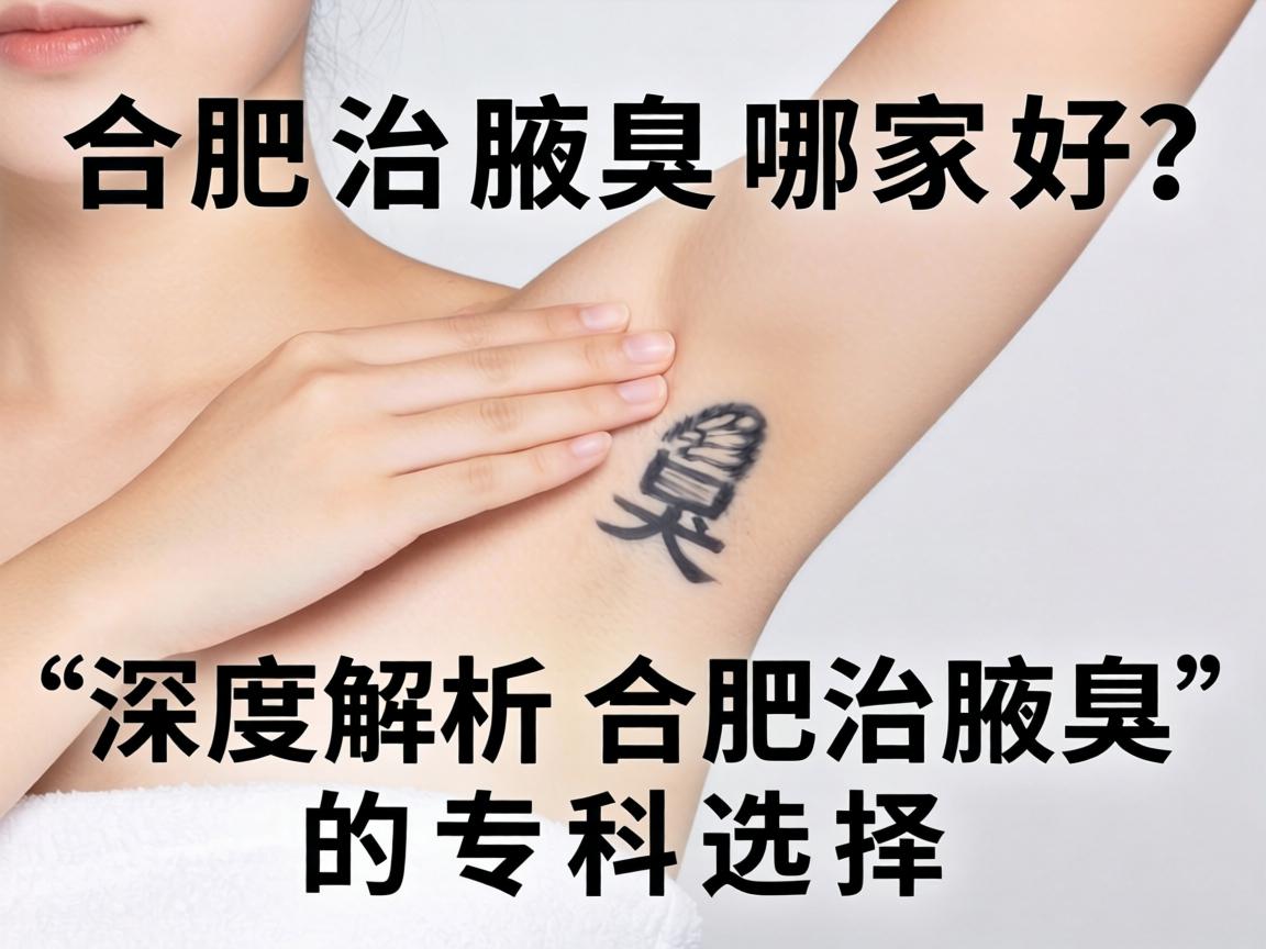 合肥治腋臭哪家好？深度解析合肥治腋臭的专科选择