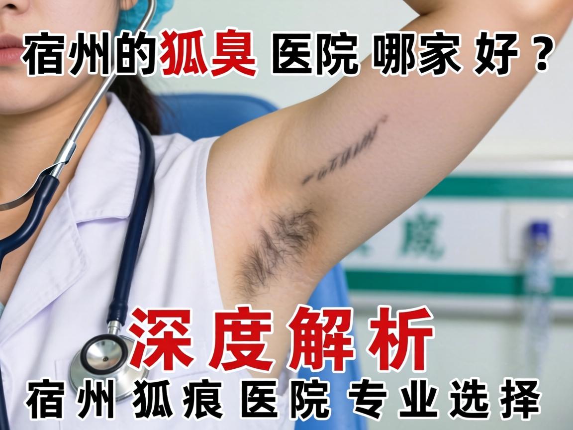 宿州狐臭医院哪家好？深度解析宿州狐臭医院专业选择