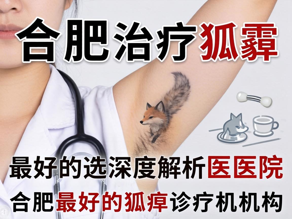 合肥治疗狐臭最好的医院，深度解析如何选择合肥最好的狐臭诊疗机构