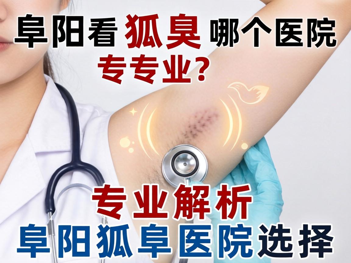 阜阳看狐臭哪个医院专业？专业解析阜阳狐臭医院选择