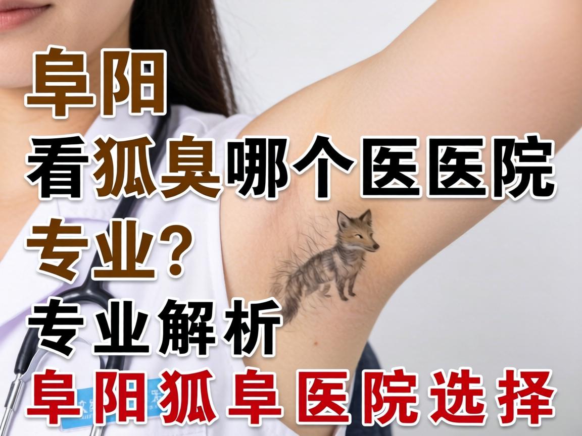 阜阳看狐臭哪个医院专业？专业解析阜阳狐臭医院选择