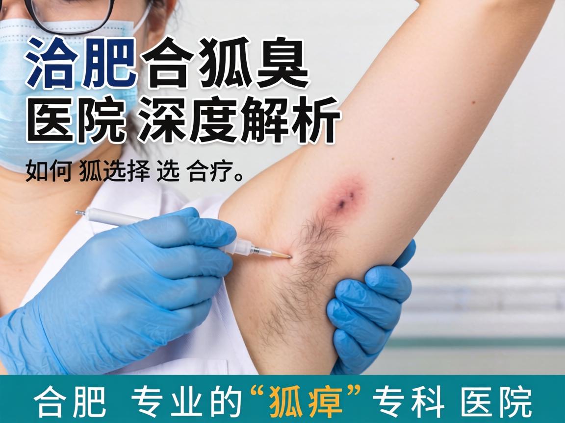 合肥狐臭医院深度解析，如何选择合肥专业的狐臭专科医院