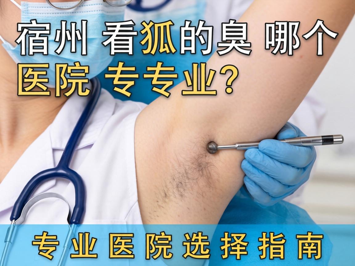 宿州看狐臭哪个医院专业?专业医院选择指南 宿州看狐臭哪个医院专业?专业医院选择指南
