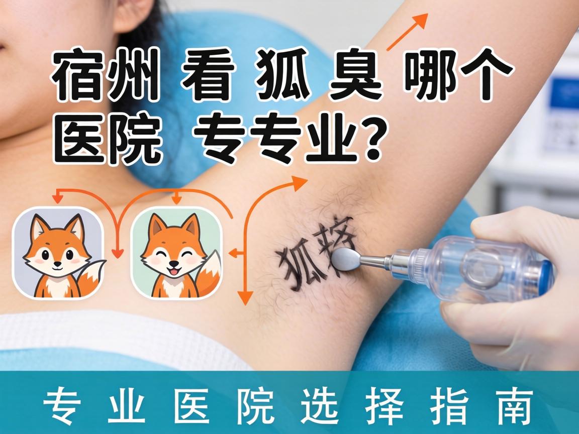 宿州看狐臭哪个医院专业?专业医院选择指南 宿州看狐臭哪个医院专业?专业医院选择指南
