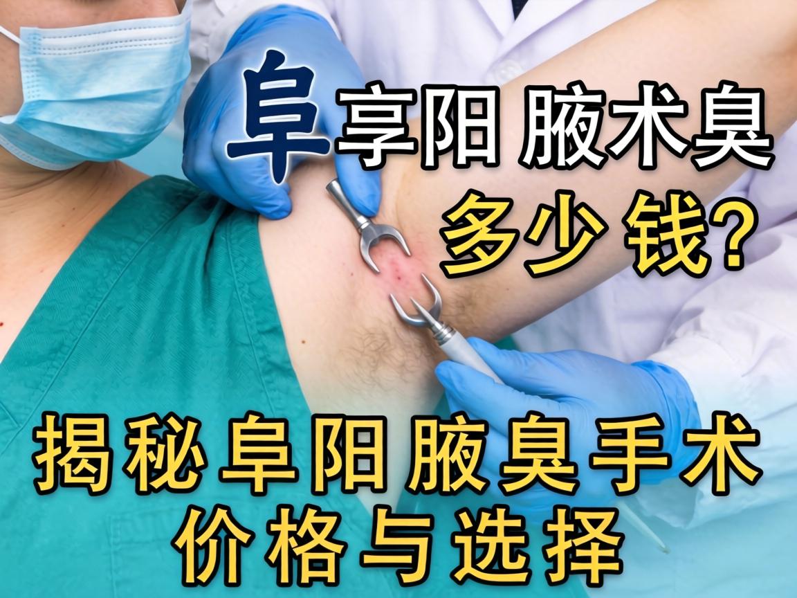 阜阳腋臭手术多少钱?揭秘阜阳腋臭手术价格与选择 阜阳腋臭手术多少钱?揭秘阜阳腋臭手术价格与选择