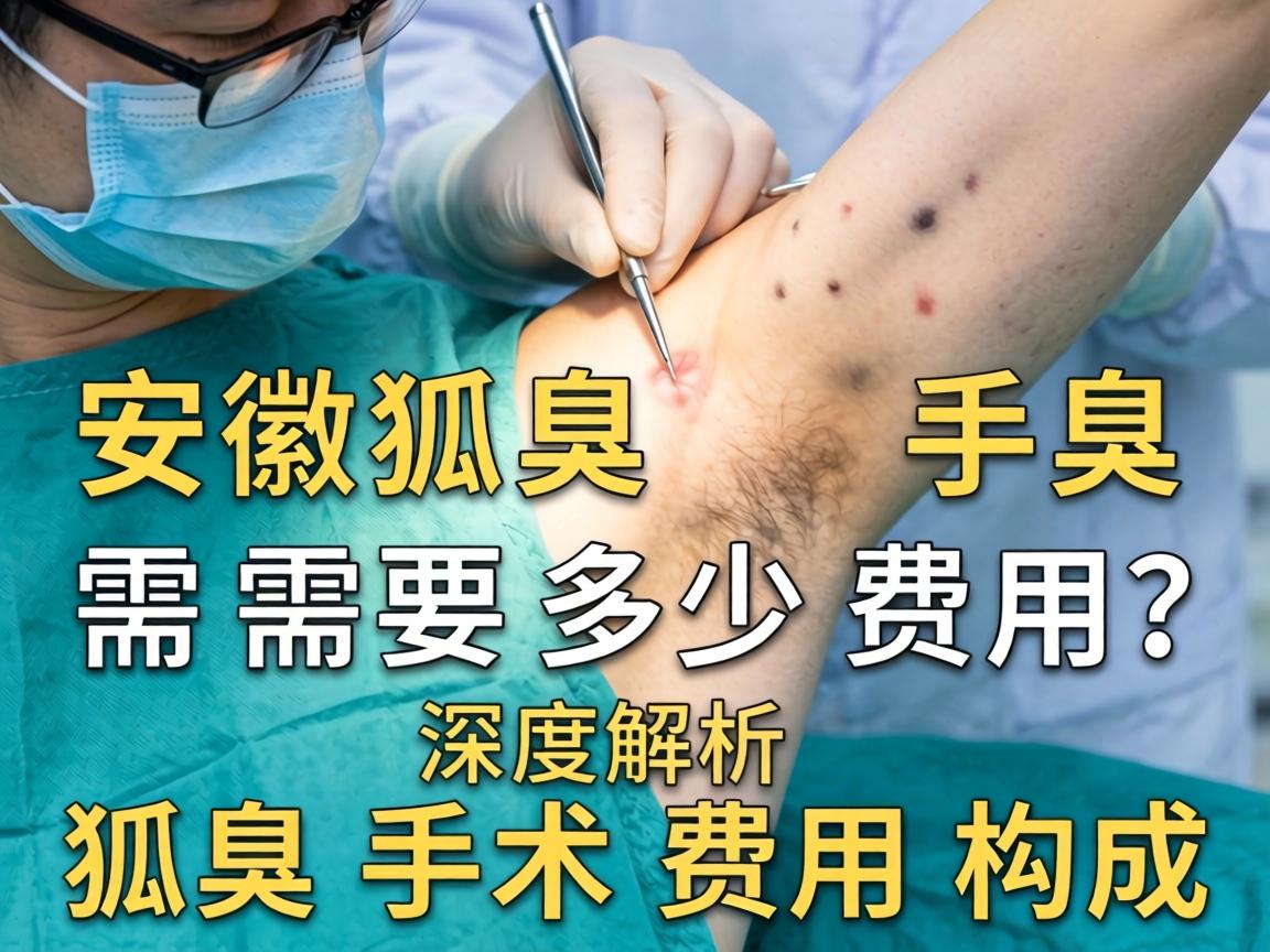 安徽狐臭手术需要多少费用？深度解析狐臭手术费用构成
