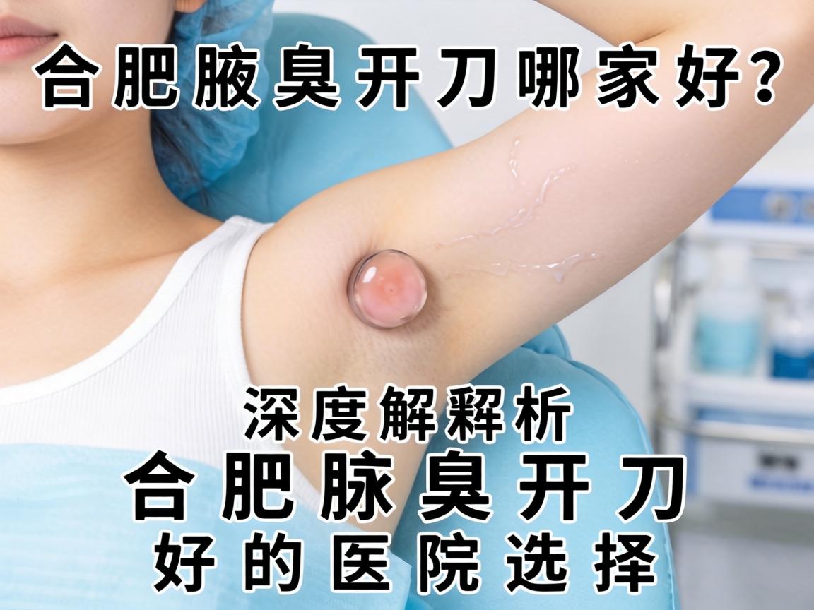 合肥腋臭开刀哪家好?深度解析合肥腋臭开刀好的医院选择 合肥腋臭开刀哪家好?深度解析合肥腋臭开刀好的医院选择
