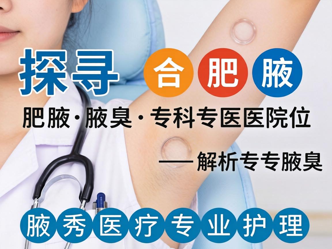 探寻合肥腋臭专科医院位置,解析腋秀医疗专业护理 探寻合肥腋臭专科医院位置,解析腋秀医疗专业护理