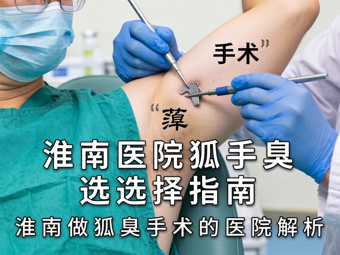 淮南狐臭手术医院选择指南,淮南做狐臭手术的医院解析 淮南狐臭手术医院选择指南,淮南做狐臭手术的医院解析
