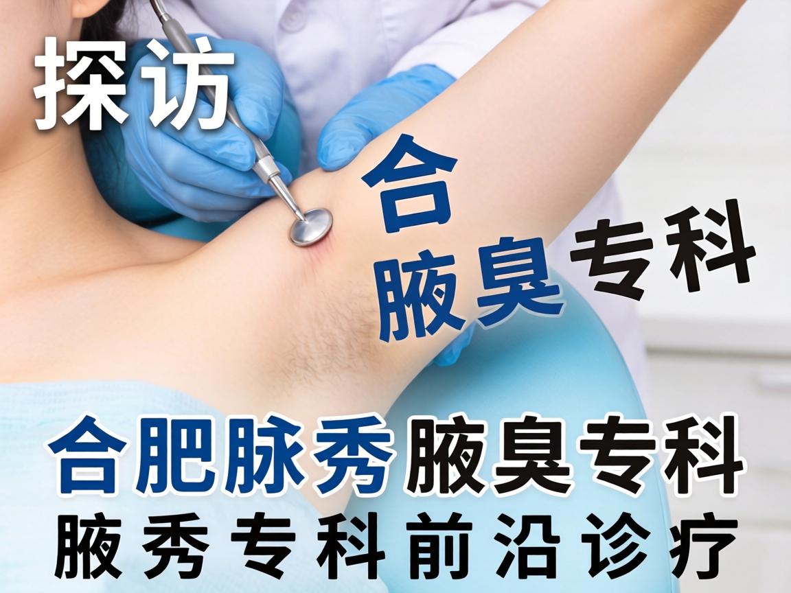 探访合肥腋秀腋臭专科,解析腋秀专科前沿诊疗 探访合肥腋秀腋臭专科,解析腋秀专科前沿诊疗
