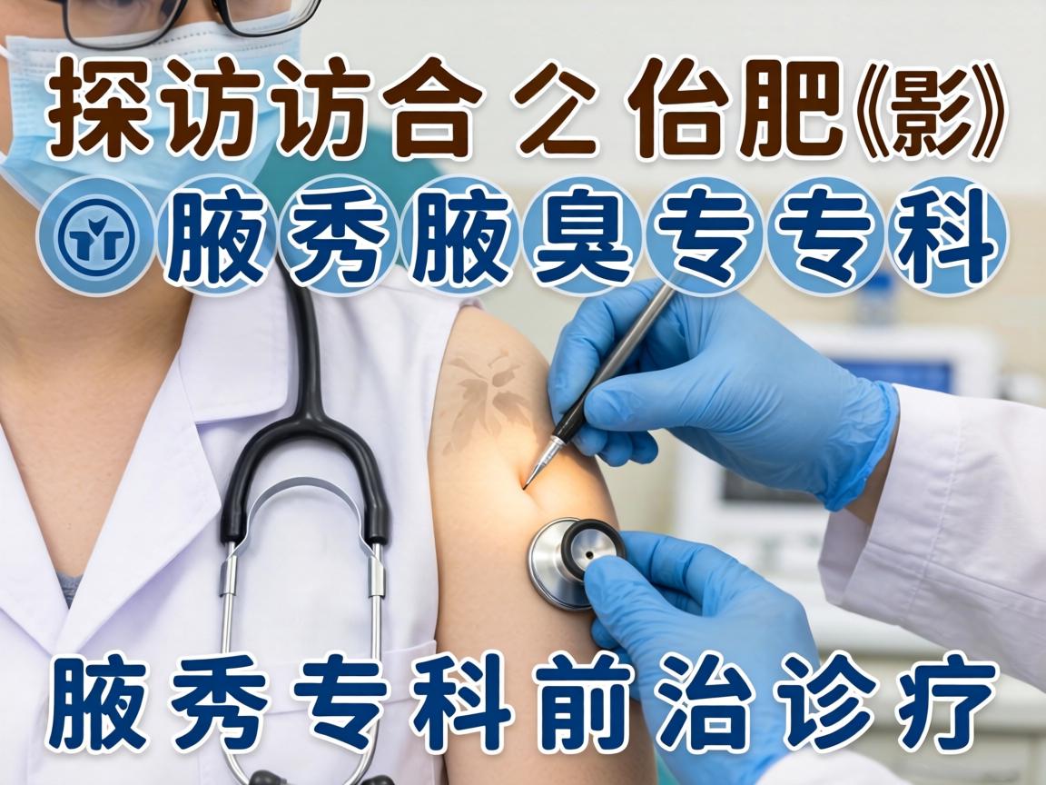 探访合肥腋秀腋臭专科,解析腋秀专科前沿诊疗 探访合肥腋秀腋臭专科,解析腋秀专科前沿诊疗