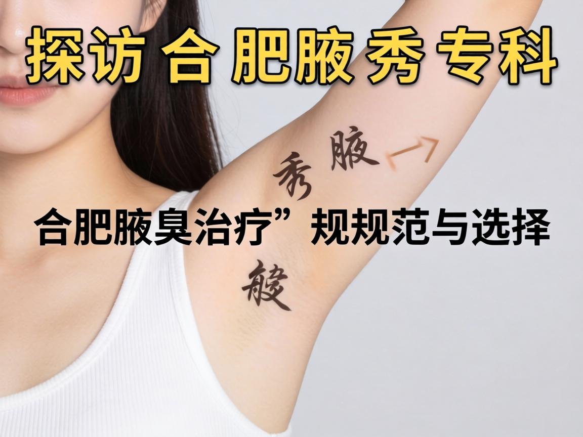 探访合肥腋秀专科,解析合肥腋臭治疗的规范与选择 探访合肥腋秀专科,解析合肥腋臭治疗的规范与选择