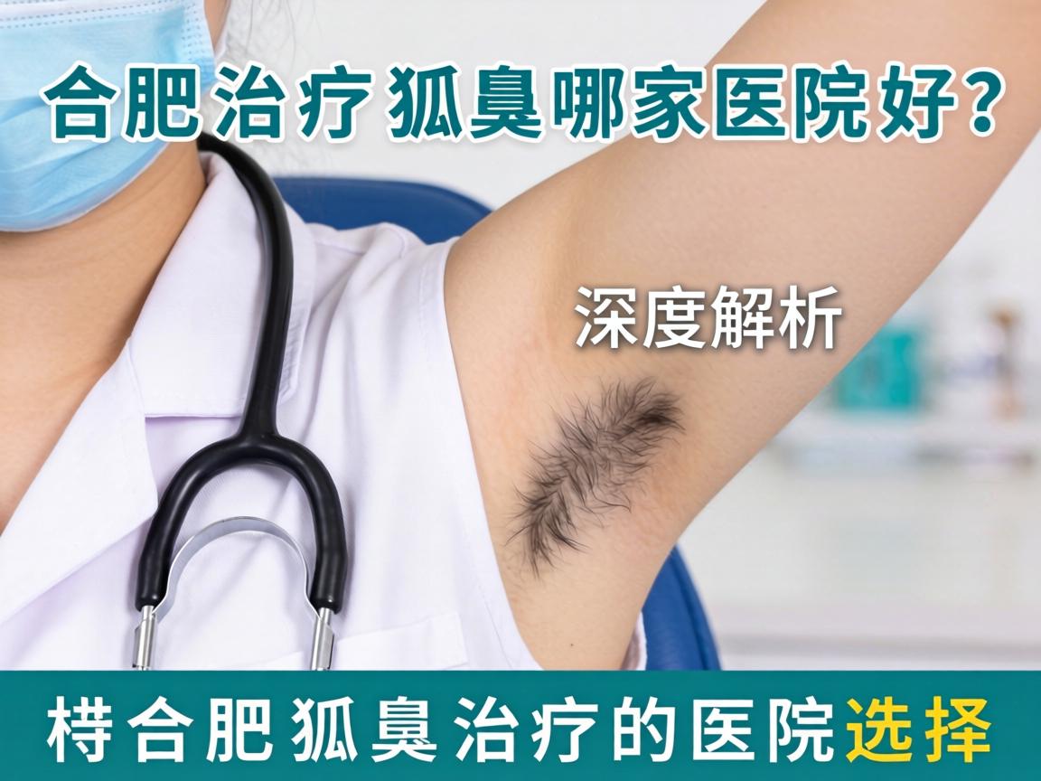 合肥治疗狐臭哪家医院好？深度解析合肥狐臭治疗的医院选择