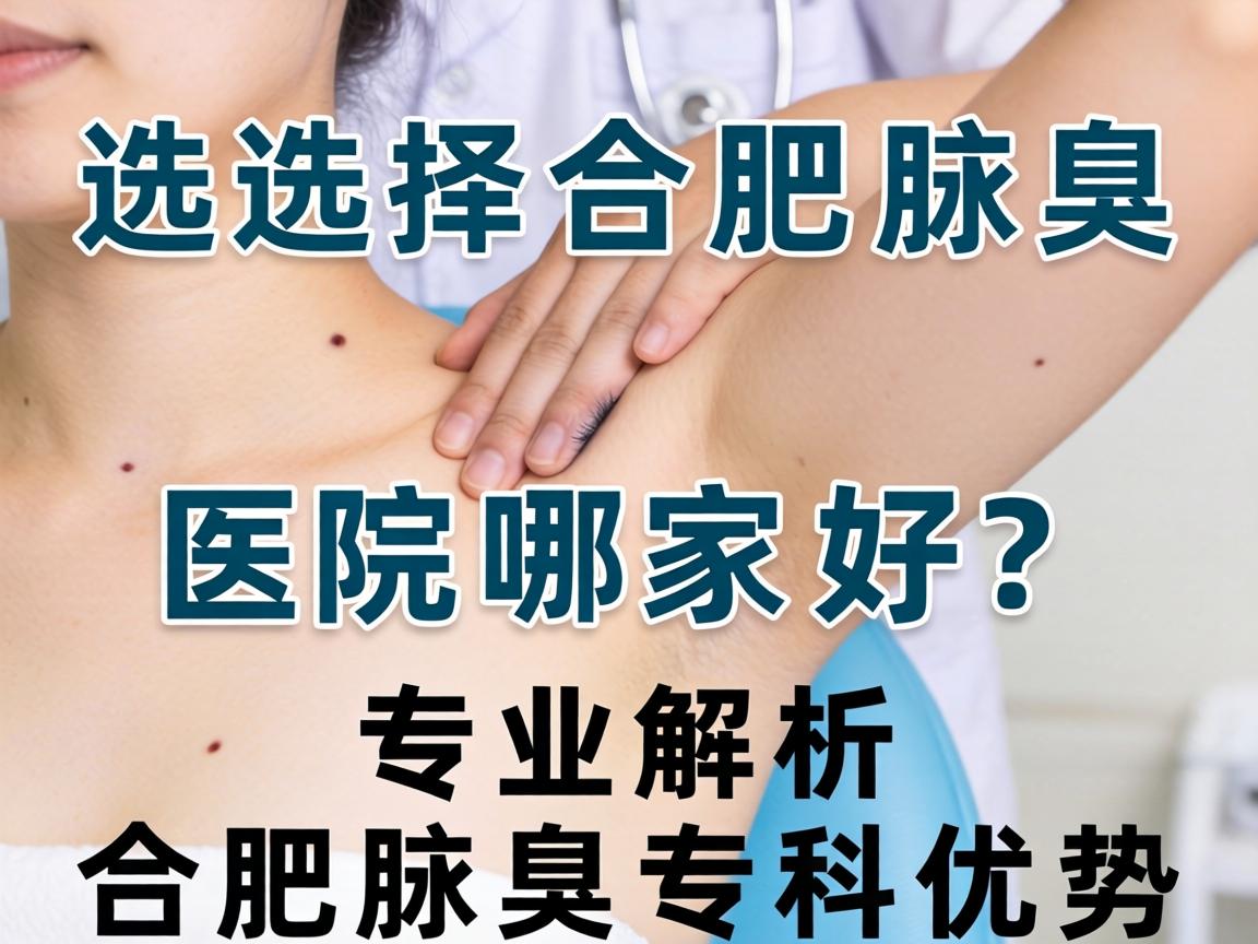 选择合肥腋臭医院哪家好？专业解析合肥腋臭专科优势