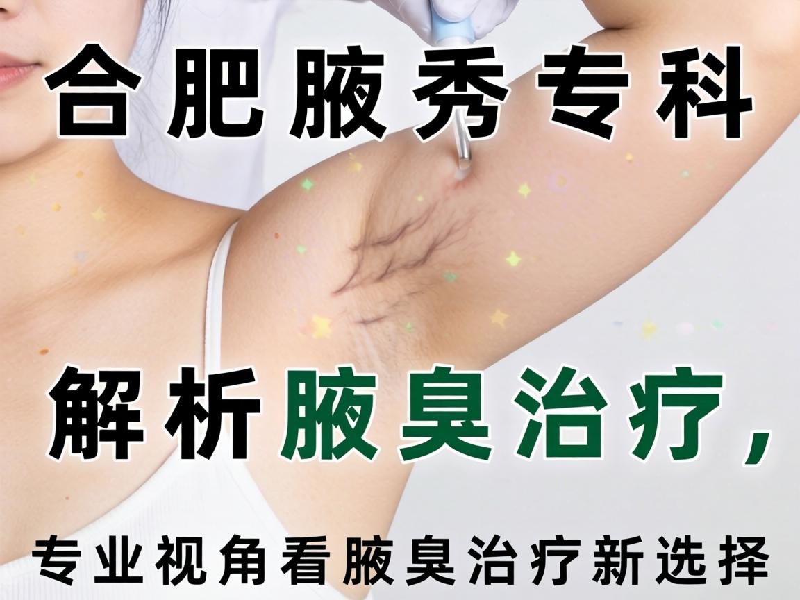 合肥腋秀专科解析腋臭治疗，专业视角看腋臭治疗新选择