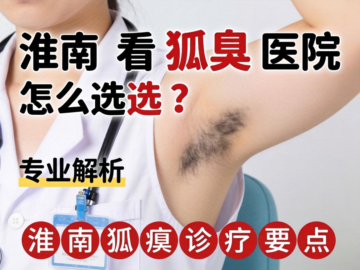 淮南看狐臭医院怎么选？专业解析淮南狐臭诊疗要点