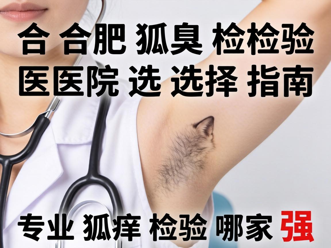 合肥狐臭检验医院选择指南，专业狐臭检验哪家强