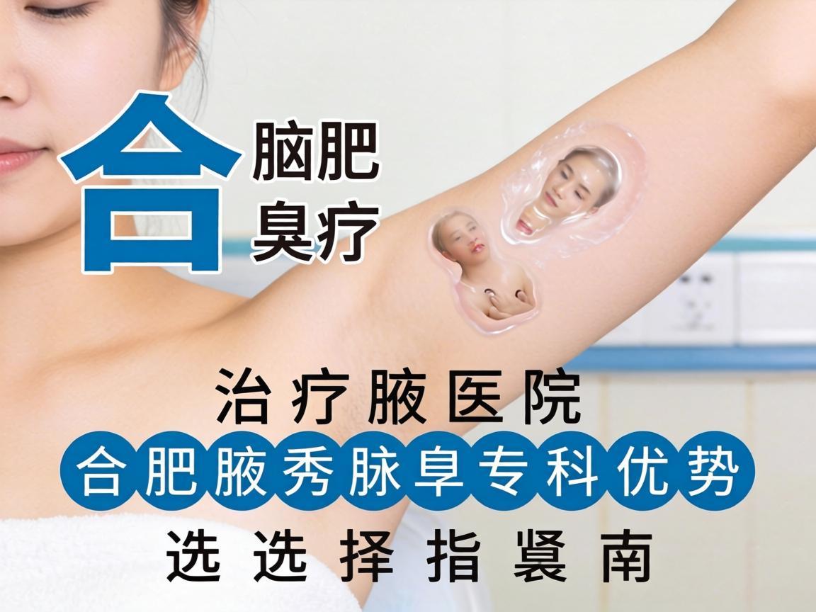 合肥腋臭治疗医院选择指南，详解合肥腋秀腋臭专科优势