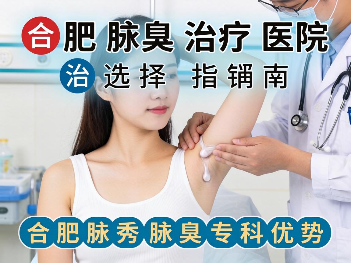 合肥腋臭治疗医院选择指南，详解合肥腋秀腋臭专科优势