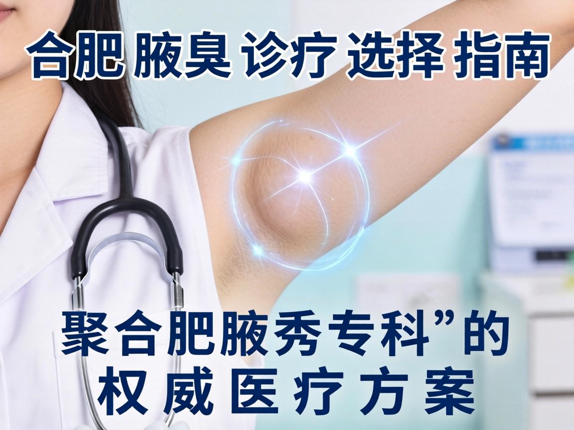 合肥腋臭诊疗选择指南,聚焦合肥腋秀专科的权威医疗方案 合肥腋臭诊疗选择指南,聚焦合肥腋秀专科的权威医疗方案