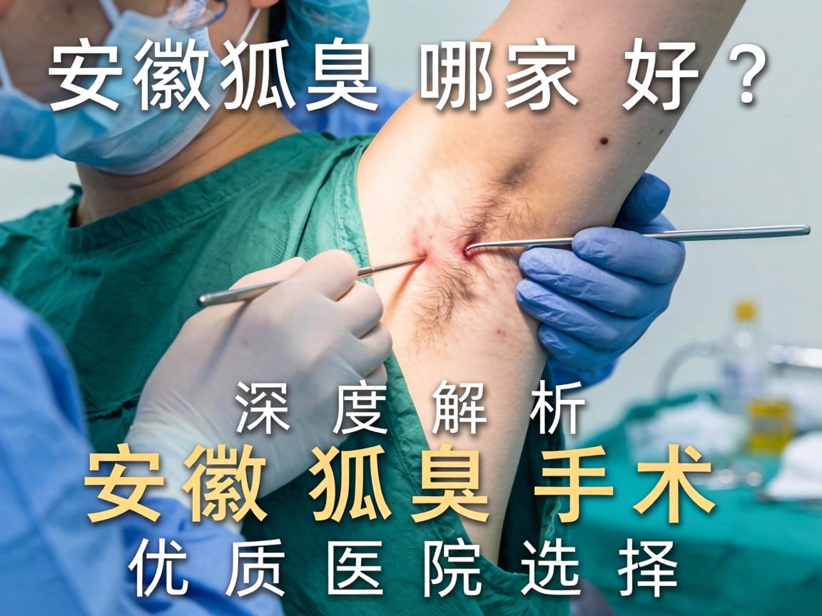 安徽狐臭手术哪家好？深度解析安徽狐臭手术优质医院选择