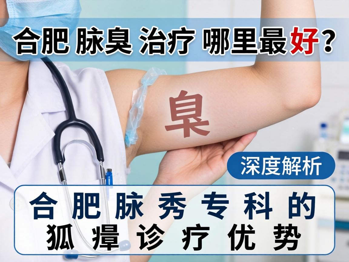 合肥腋臭治疗哪里最好?深度解析合肥腋秀专科的狐臭诊疗优势 合肥腋臭治疗哪里最好?深度解析合肥腋秀专科的狐臭诊疗优势